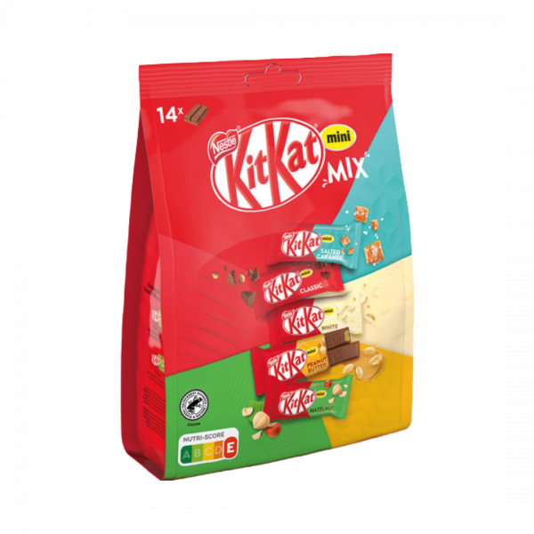 KitKat Mini Mix, 14 Unterverpackungen, 197g